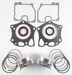 Kawasaki FX921V: AS00, AS04, AS06, AS07, BS00, FXT00V: AS00, AS01, AS04, AS05, AS06, BS00, BS01, BS04, BS05, BS06, CS01, CS04, CS05 .50MM Oversize Basic Rebuild Kit
