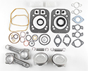 Kohler Courage 20HP-27HP SV710-SV840 .25MM Oversize Basic Rebuild Kit With Connecting Rods